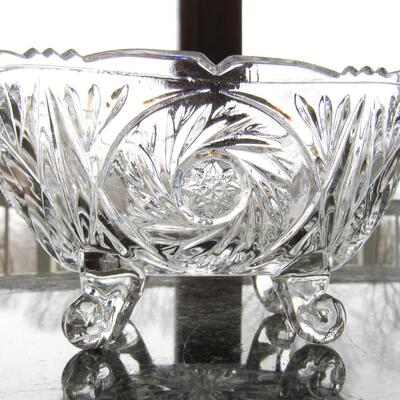 Two Slovakian crystal bowls