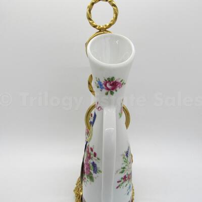 Vizavi porcelain limoges olio and aceto ewers