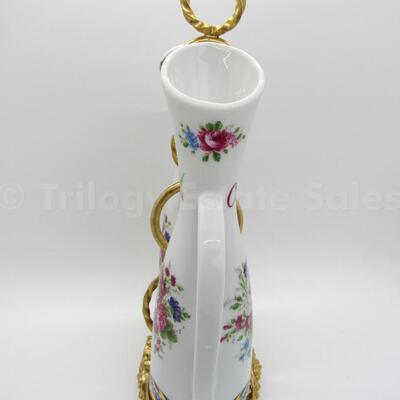 Vizavi porcelain limoges olio and aceto ewers
