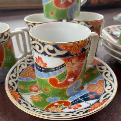 Japanese demitasse set