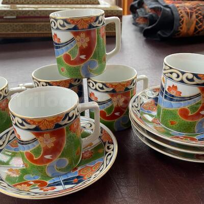 Japanese demitasse set
