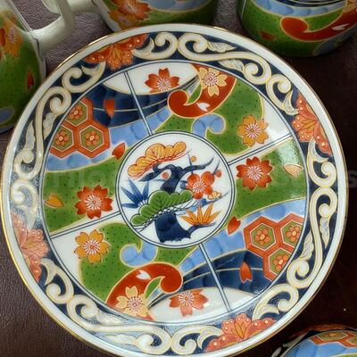 Japanese demitasse set