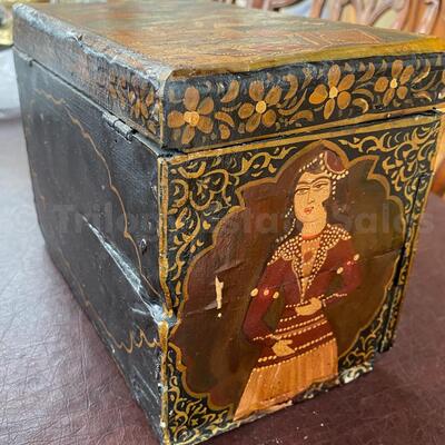 painted persian box