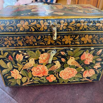 painted persian box