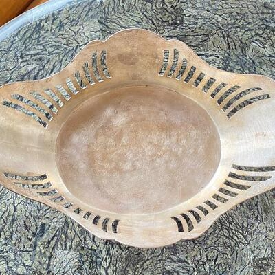 Persian 84 silver/Russian standard Persian oval bowl