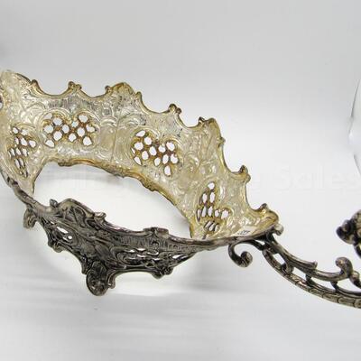 Silver Centerpiece with glass lining