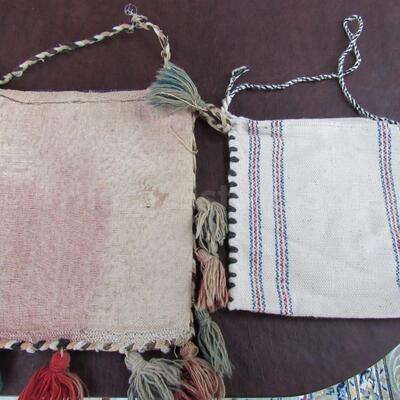 Two small camelbags