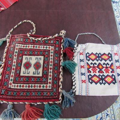 Two small camelbags