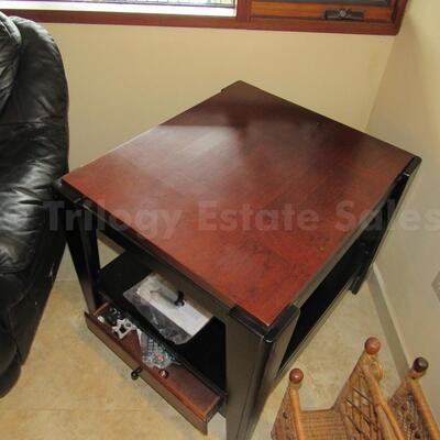 Matching side table and coffee table