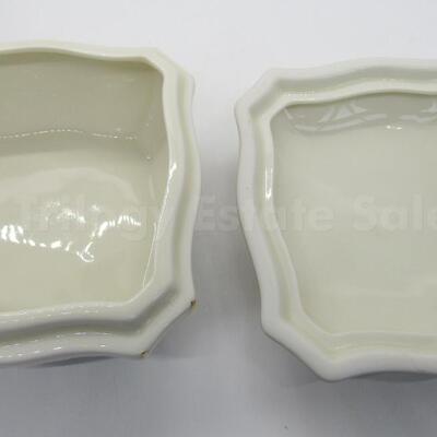 Two pieces of Zsolnay Hungary porcelain