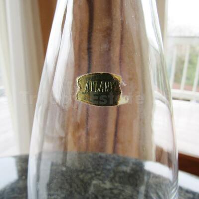 Atlantis crystal decanter