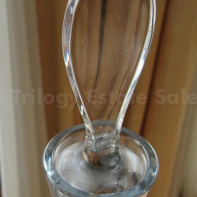Atlantis crystal decanter