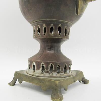 Childâ€™s brass samovar