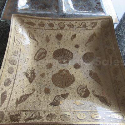 Three Georges Briard Serving Platters