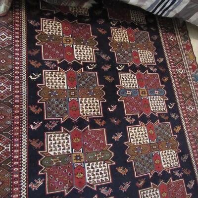 Turkish Tribal Wool Carpet