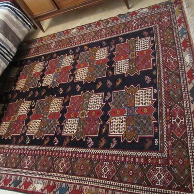 Turkish Tribal Wool Carpet