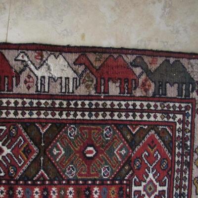 Turkish Tribal Wool Carpet