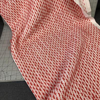 #294 Darling Red/White Throw Blanket