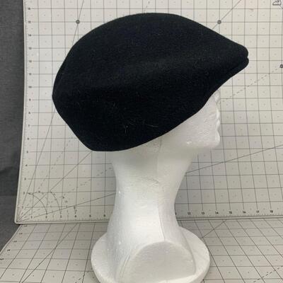 #312 Black Scottish Style Hat