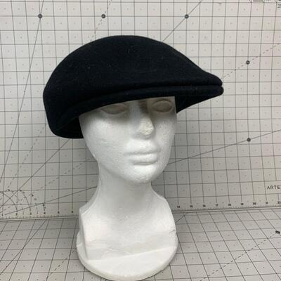 #312 Black Scottish Style Hat