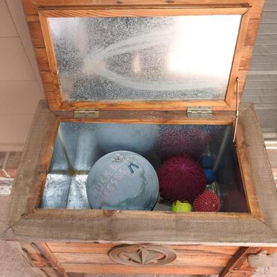 Rustic Outdoor Cooler