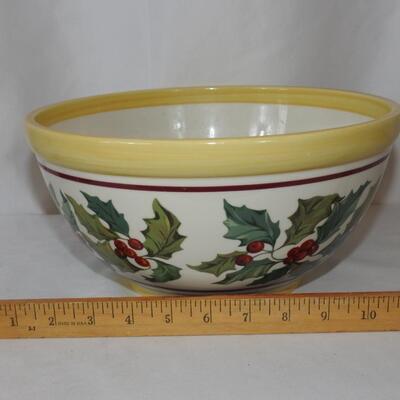 Holiday Serving Bowl