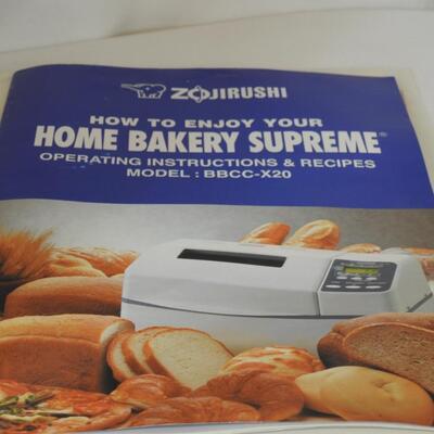Zojrushi Bread machine