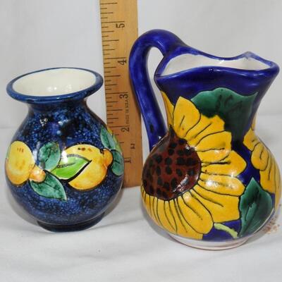 Vase & pitcher