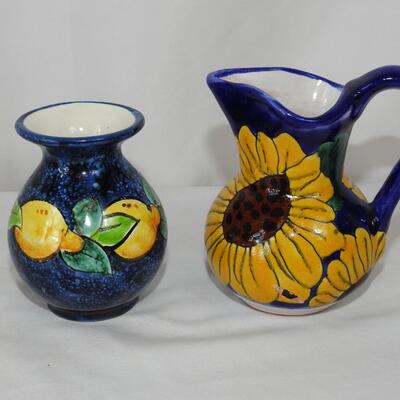 Vase & pitcher