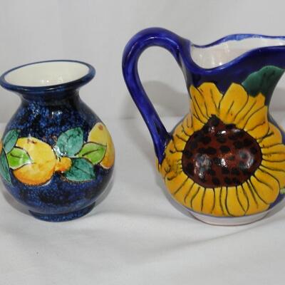 Vase & pitcher