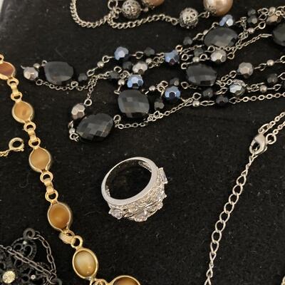 Mixed Jewelry Drawer Contents with 25+ Pieces