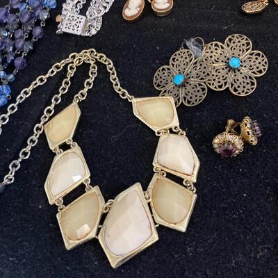 Mixed Jewelry Drawer Contents with 25+ Pieces