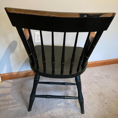 Vintage PRINCETON University Nichols & Stone Wood Windsor Arm Chair