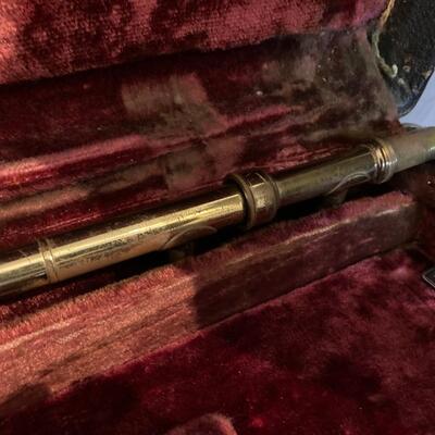 Vintage Lafayette Couesnon Paris Trombone with Case & Mouthpiece Made in France