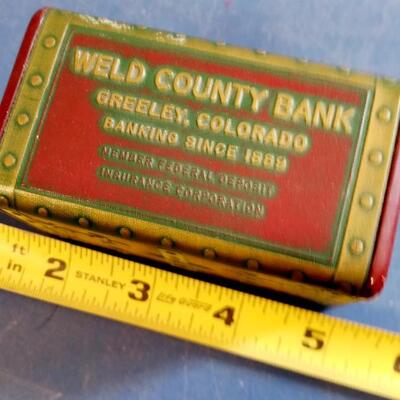 LOT 14   OLD WELD COUNTY BANK  ADVERTISING ITEM