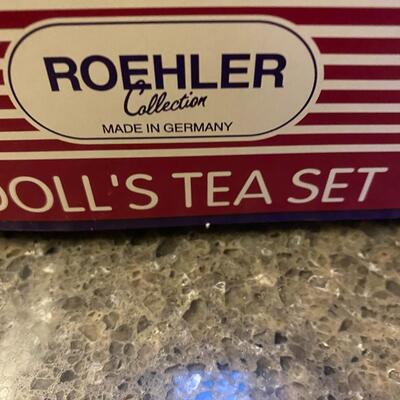 Childs Christmas Tea Set Roehler