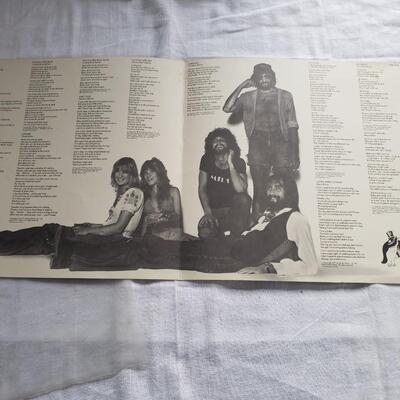 Fleetwood Mac poster with lyrics