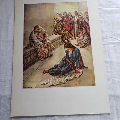 Litho Bible poster board large