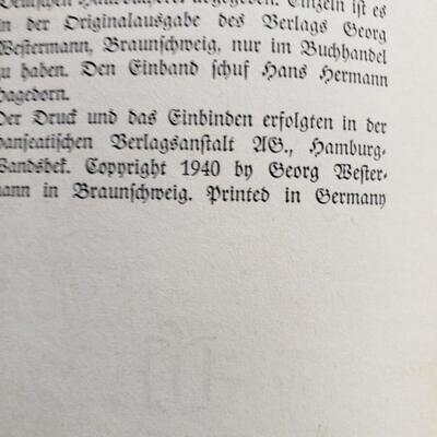 German books 1937 and 1940