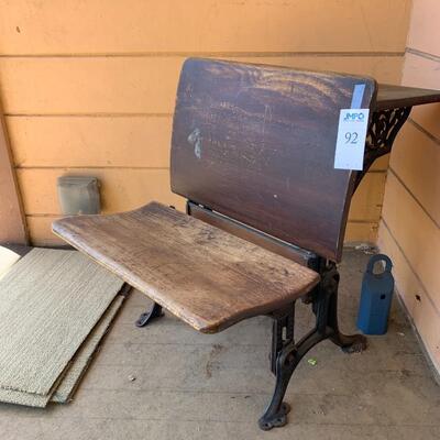 Antique student desk