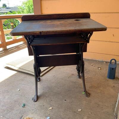 Antique student desk