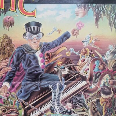 Elton John Brown dirt cowboy poster