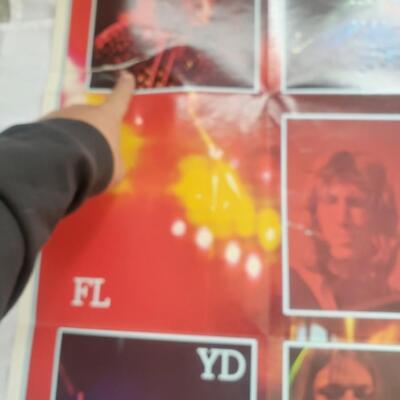 Pink Floyd the group poster
