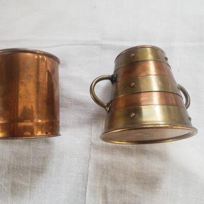 Copper cider cups