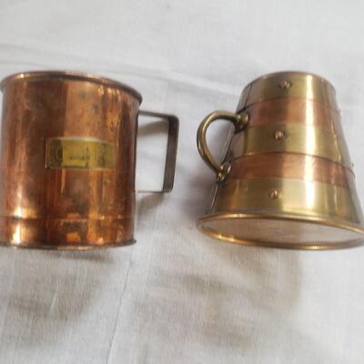 Copper cider cups