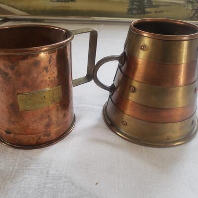 Copper cider cups