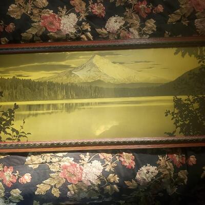 1930's Mount Shasta print