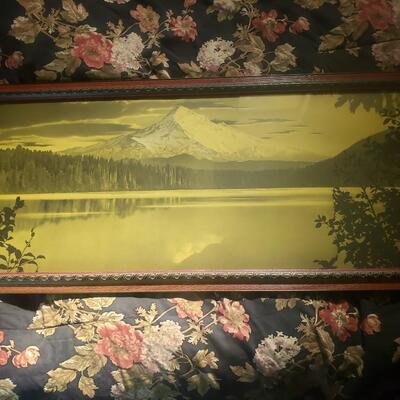 1930's Mount Shasta print