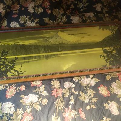 1930's Mount Shasta print