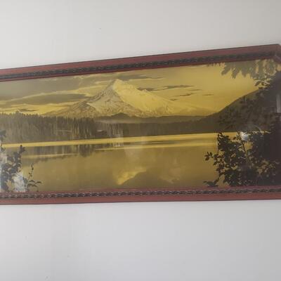 1930's Mount Shasta print